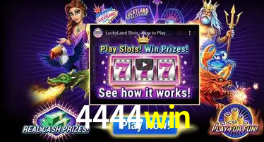 Bônus após cadastro na 4444win